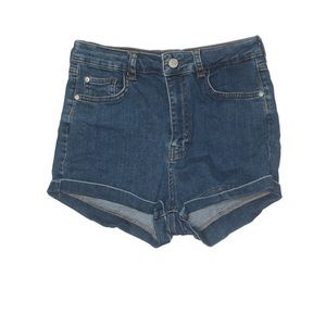 Pull&Bear High-Waisted Denim Shorts